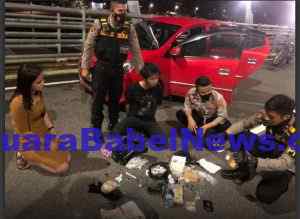 Direkorat Samapta Polda Babel adakan Giat Patrol,  112 Gram Sabu Berhasil Diamankan.