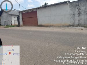 Diduga Gudang Penampungan Timah, Beroperasi Di Tengah Pemukiman Warga
