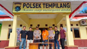 Polsek Tempilang,Tindak Lanjut Arahan Kapolri Ungkap Kasus Tindak Pidana Perjudian