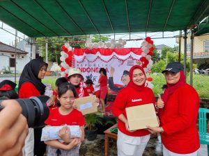 Peringatan HUT RI ke 77 di Taman Kota, Warga: “Wow bangeeett! “