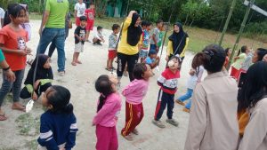 Warga RT 02/RW01 Kelurahan Bukit Merapin, Semarakkan HUT RI ke 77