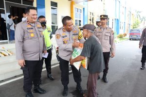Aksi Peduli Polres Pangkalpinang, Terhadap Warga Terdampak Penyesuaian BBM