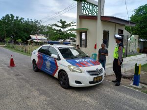 Unit Turjawali Satlantas Polres Bangka Barat Melaksanakan Patroli Malam Hari