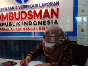 Pelanggan Listrik Negara, Laporkan PT PLN ke Ombudsman RI Babel