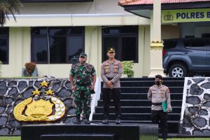 Polres Bangka, Gelar Apel Gabungan Bersama TNI/Polri