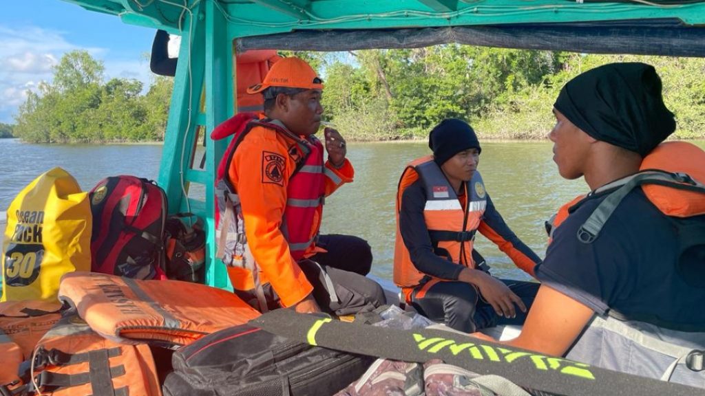 KANSAR Pangkalpinang, Respon Dan Kerahkan Team Pencari Korban dan Kapal Hilang di Perairan Pulau Long