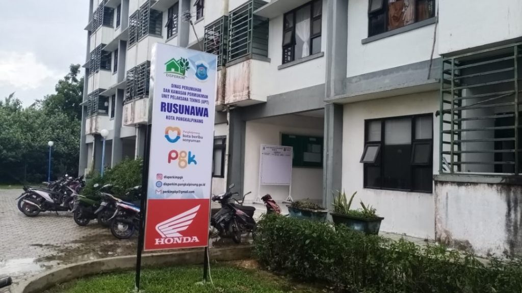 Dua Blok Hunian Rusunawa Pangkalpinang, Terlantar dan Tak Berpenghuni