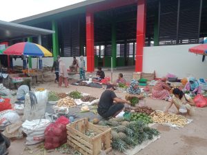 Pasar Terminal Toboali Belum Bisa Dimanfaatkan Pedagang,Meski Selesai Dibangun