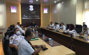 Walikota Pangkalpinang Pimpin Rapat, Finalisasi Pelaksanaan Peresmian Amenitas Pantai Pasir Padi