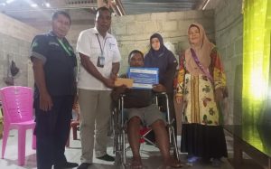 Peduli Warga, CSR PT Timah Tbk Bantu Pengobatan Ishardi