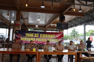 Kapolda Babel Hadiri Jum’at Curhat Polres Bangka