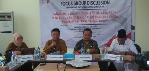 FGD di Kantor Sekretariat Jenderal DPD RI Babel, Tentang Kebijakan Pembangunan Daerah dan RKP 2024