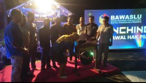 Bawaslu Kota Pangkalpinang, Deklarasikan Kesiapan Pengawasan Pemilu Tahun 2024