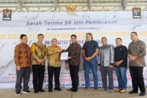 UBB Gelar Serah Terima Ijin Pembukaan Program Studi Sarjana Kedokteran dan Program Studi Pendidikan Profesi Dokter