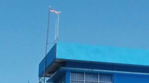 Kantor Satwas SDKP Bangka, Kibarkan Bendera Merah Putih Lusuh dan Robek