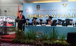 Dies Natalis ke 17, UBB Gelar Rapat Terbuka