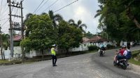 Polres Bangka Barat Ciptakan KAMSELTIBCAR Rutin Gatur Pagi