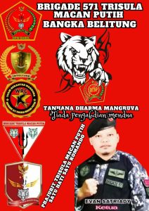DPW Brigade 571 Trisula Macan Putih Babel, Adakan Pertemuan Silahturahmi Sekaligus Pemantapan Kepengurusan