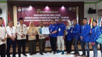 Ketua DPC Partai Demokrat Bangka Tengah, Serahkan Berkas Bacaleg Ke KPU