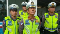 Satlantas Polres Bangka Barat Laksanakan Penilangan Manual dan Himbauan Kepada Masyarakat