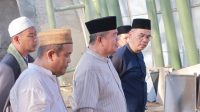 Sekda Kota Pangkalpinang dan Rombongan, Tinjau Pembangunan Masjid Agung Kubah Timah