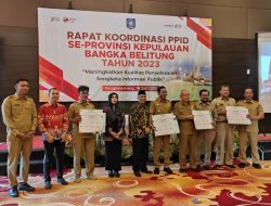 PPID Utama Kota Pangkalpinang Tandatangani Komitmen Bersama se Provinsi Babel untuk Keterbukaan Informasi Publik