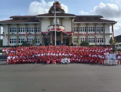 Molen Lepas Seluruh Atlet Kontingen Kota Pangkalpinang Pada Porprov VI Di Bangka Barat