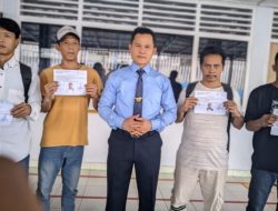 Terima Remisi, Empat (4) WBP Lapas Kelas II A Pangkalpinang Langsung Bebas