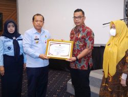 Pemkot Pangkalpinang Terima Penghargaan Atas Kepatuhan Pengharmonisan Raperda dan Perkada oleh Kanwil Kemenkum HAM Babel