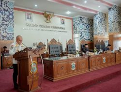 Rapat Paripurna Bersama DPRD, Walikota Pangkalpinang Tanggapi Pandangan Umum Fraksi Terhadap Tiga Raperda