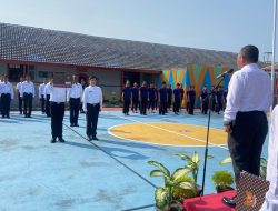 Tanamkan Jiwa Nasionalisme, Seluruh Pegawai Bersama WBP Rutan Mentok Gelar Upacara Peringatan Hari Pahlawan