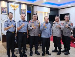 Kakanwil Kemenkumham Babel Sambangi Kapolda, Ini yang dibahas