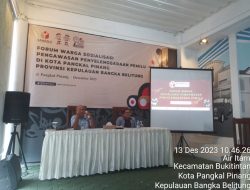 BMPBB Ikuti Gelaran Forum Warga Sosialisasi Pengawasan Penyelenggaraan Pemilu 2024
