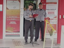 Kalapas Pangkalpinang Bacakan Amanat Presiden Pada Upacara Peringatan Hari Bela Negara Ke-75 Dan Kesiapan Nataru