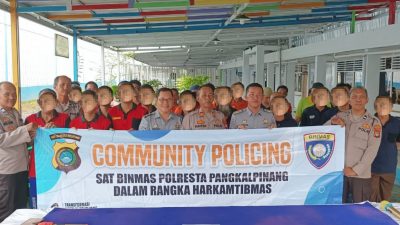 Lapas Pangkalpinang Ajak Polresta Pangkalpinang Ciptakan Kamtib Kondusif Dengan Community Policing