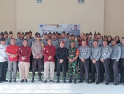 Bersama TNI dan Polri, Lapas Pangkalpinang Adakan Apel Siaga 3+1 Berantas Halinar