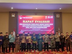 Pj Walikota Pangkalpinang Berharap Rapat Evaluasi Bersama PPK dan PPS serta Stakeholder Jadi Modal Dasar Pemilu ke Depan