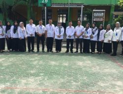 Bersama Kadis Pendidikan, Pj Walikota Pangkalpinang Monitoring Ujian Nasional