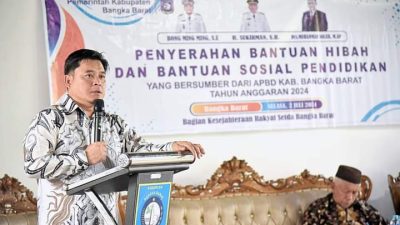 Bong Ming-Ming Serahkan Dana Bantuan Hiba Dan Bansos Pendidikan Total 6,5 M