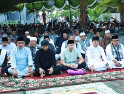 Sholat Idul Adha di Masjid Qubah Timah, Sekda Kota Pangkalpinang Sampaikan Ini