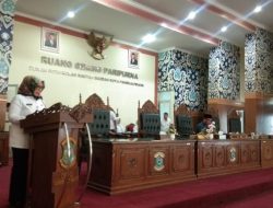 Pj Walikota Pangkalpinang  Sampaikan Raperda Pertanggung Jawaban APBD 2023