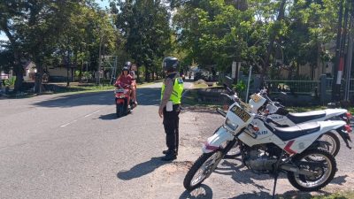 Sat Lantas Polres Bangka Barat Laksanakan Giat Patroli Roda Dua