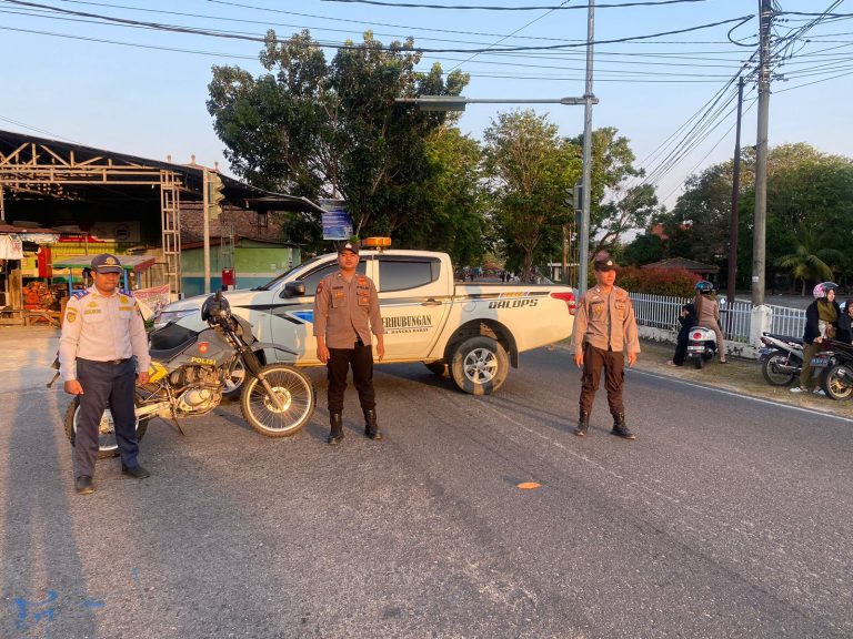 Polres Bangka Barat Melaksanakan Pengamanan Carr Free Day