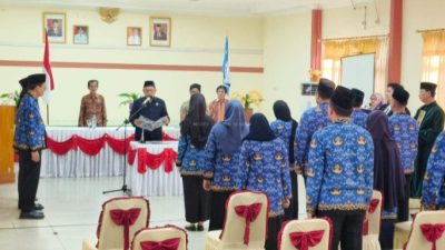 Sekda Muhammad Soleh Lantik 16 Orang Jf Di Lingkungan Pemkab Bangka Barat