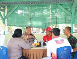 Perkuat Sinergitas TNI-Polri, Polres Bangka Dan Koramil 0413 – 01 Sungailiat Gelar Ngopi Bersama