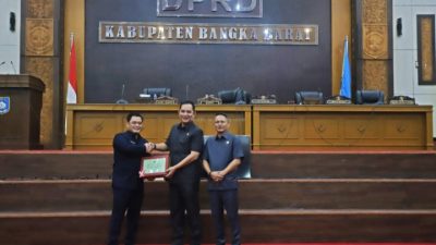 DPRD Bangka Barat Gelar Sidang Paripurna Penyampaian Raperda Pertanggung Jawaban Anggaran APBD 2023 Yang Di Hadiri Wakil Bupati Bangka Barat