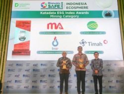 PT Timah Raih Penghargaan Katada ESG Index Award 2024