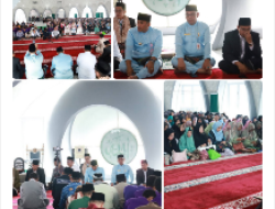 Tabligh Akbar Dan Nganggung Meriahkan Hari Jadi Kota Pangkalpinang Dan Maulid Nabi Di Masjid Kubah Timah