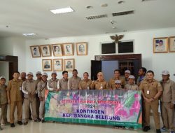 Pj Walikota Pangkalpinang Lepas Atlet ke Tingkat Nasional