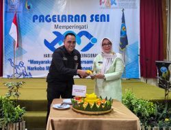 Pj Walikota Pangkalpinang Hadiri Pagelaran Seni Hari Anti Narkoba